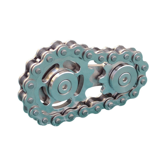 Chain Gyro Fingertip Gyro EDC Metal Toy Gear Sprocket Flywheel, Colour: Full Stainless Steel - Spinning Toys by buy2fix | Online Shopping UK | buy2fix