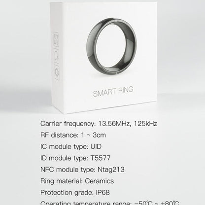 JAKCOM R4 Smart Ring Multifunctional Lord Of The Rings, Size: 60mm for Apple & Android(Number 9) - Smart Rings / Smart Telephones by JAKCOM | Online Shopping UK | buy2fix