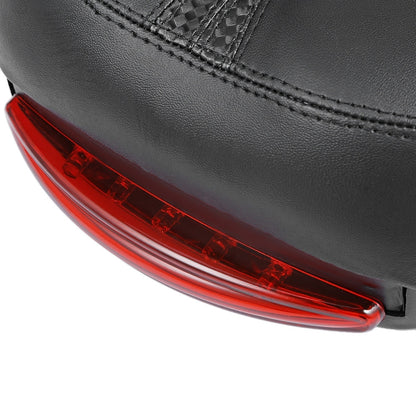 Bicycle Cushion With Lamp Bicycle Saddle Mountain Bike Saddle(Red) - Outdoor & Sports by buy2fix | Online Shopping UK | buy2fix