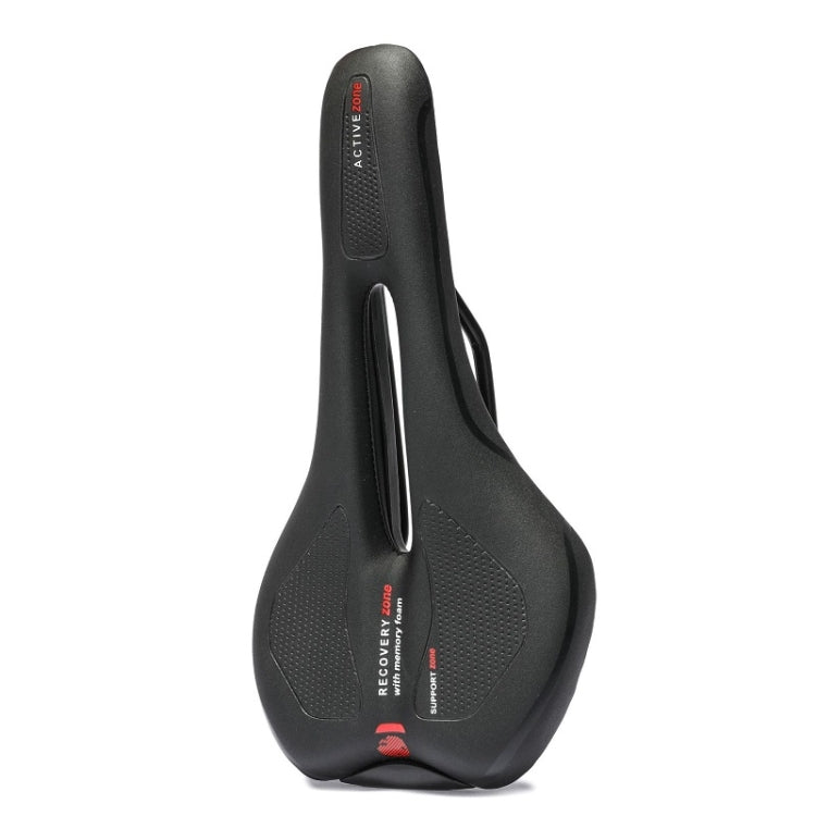 Bicycle Seat Mountain Bike Road Bike Hollow Breathable Comfortable Saddle Seat(Red) - Outdoor & Sports by buy2fix | Online Shopping UK | buy2fix