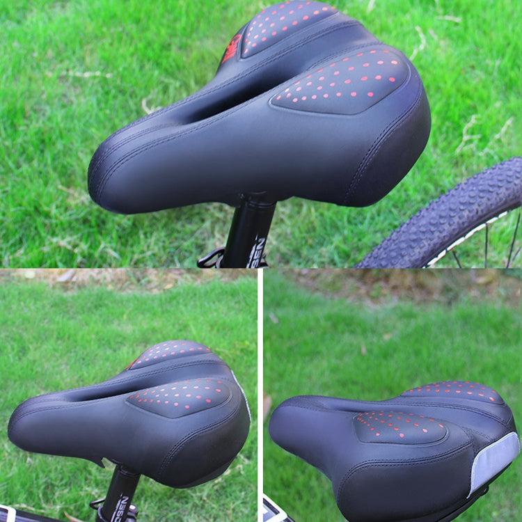 Bicycle Riding Seat Silicone Bicycle Seat Bicycle Saddle(Black) - Outdoor & Sports by buy2fix | Online Shopping UK | buy2fix