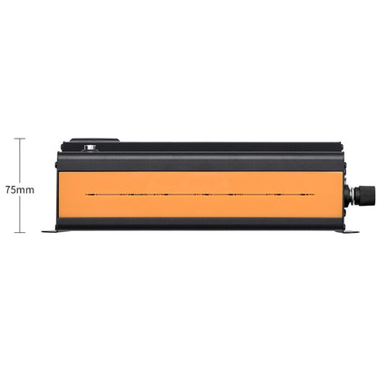 XUYUAN 4000W Car Inverter LED Colorful Atmosphere Light 4 USB Charging Converter, Specification: 24V-220V - Modified Square Wave by buy2fix | Online Shopping UK | buy2fix