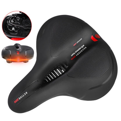 Wheel Up Mountain Bike Saddles Road Bikes Bicycles Comfortable Saddle Cushions Accessories And Bicycle Cushions, Colour: Spring Red Black - Outdoor & Sports by buy2fix | Online Shopping UK | buy2fix