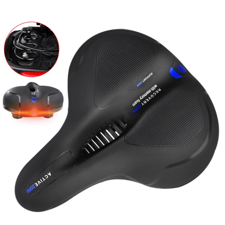 Wheel Up Mountain Bike Saddles Road Bikes Bicycles Comfortable Saddle Cushions Accessories And Bicycle Cushions, Colour: Spring Blue Black - Outdoor & Sports by buy2fix | Online Shopping UK | buy2fix