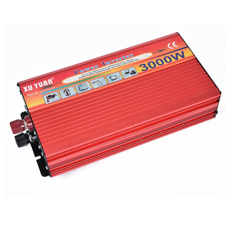 XUYUAN 3000W Car Inverter Car Home Power Converter, Specification: 24V to 220V -  by XUYUAN | Online Shopping UK | buy2fix