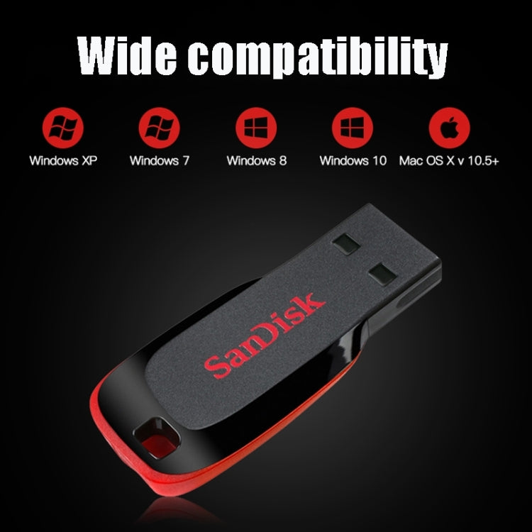 SanDisk CZ50 Mini Office USB 2.0 Flash Drive U Disk, Capacity: 128GB - USB Flash Drives by SanDisk | Online Shopping UK | buy2fix