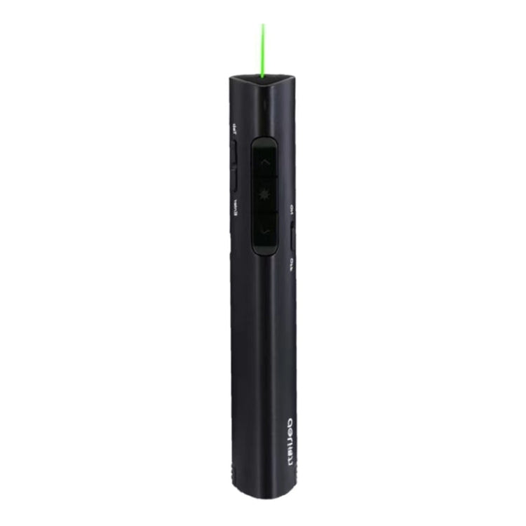 Deli 2.4G Flip Pen Business Presentation Remote Control Pen, Model: 2801G Black (Green Light) -  by Deli | Online Shopping UK | buy2fix