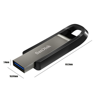 SanDisk CZ810 High Speed USB 3.2 Metal Business Encrypted Solid State Flash Drive, Capacity: 64GB - USB Flash Drives by SanDisk | Online Shopping UK | buy2fix