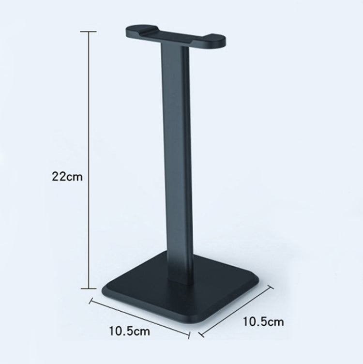 Headphone Holder Aluminum Alloy Internet Cafe Computer Headphone Stand Hanger Hook Display Shelf(Z2 Black) - Headset Stand by buy2fix | Online Shopping UK | buy2fix