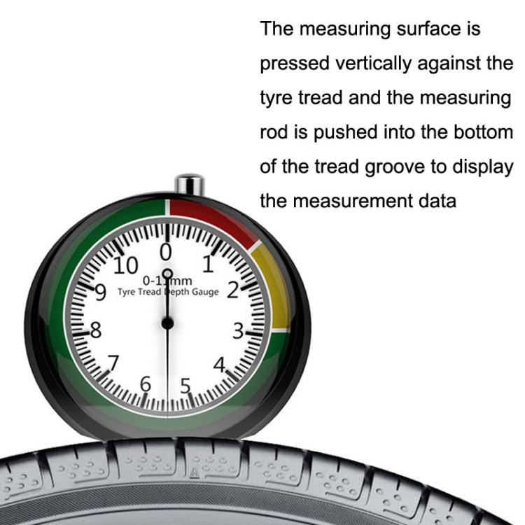 N780 Car Outdoor Driving Electronic Scale Meter Tire Pattern Depth Measuring Instrument - In Car by buy2fix | Online Shopping UK | buy2fix