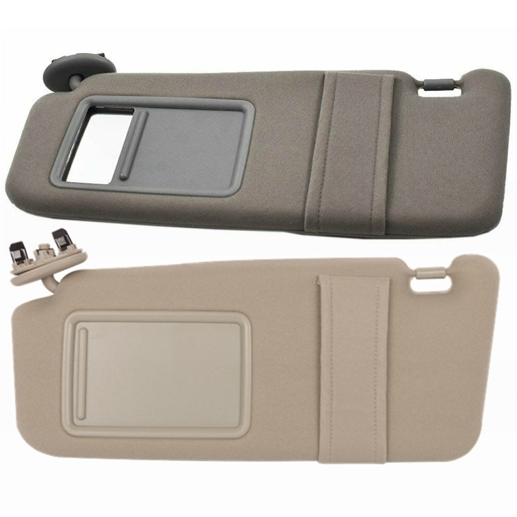 Left Driver Side Sun Visor With Mirror Driving Position Sun Visor For Toyota Camry 2007-2011(Beige) - Interior Mirrors by buy2fix | Online Shopping UK | buy2fix