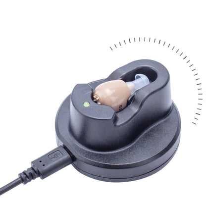 Z-12 Rechargeable In-Ear Sound Amplifier Hearing Aid with USB Cradle Charger - Hearing Aids by buy2fix | Online Shopping UK | buy2fix