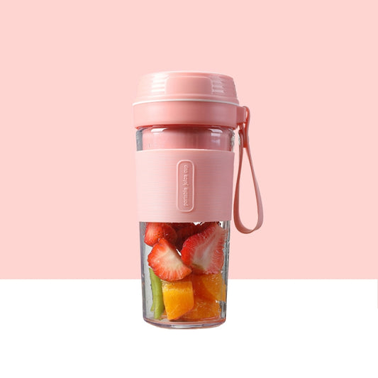 FS1300 Mini Juicer Home Portable Cooking Machine Student Juice Cup Juicer, Colour: Cherry Blossom Four  Blade - Home & Garden by buy2fix | Online Shopping UK | buy2fix