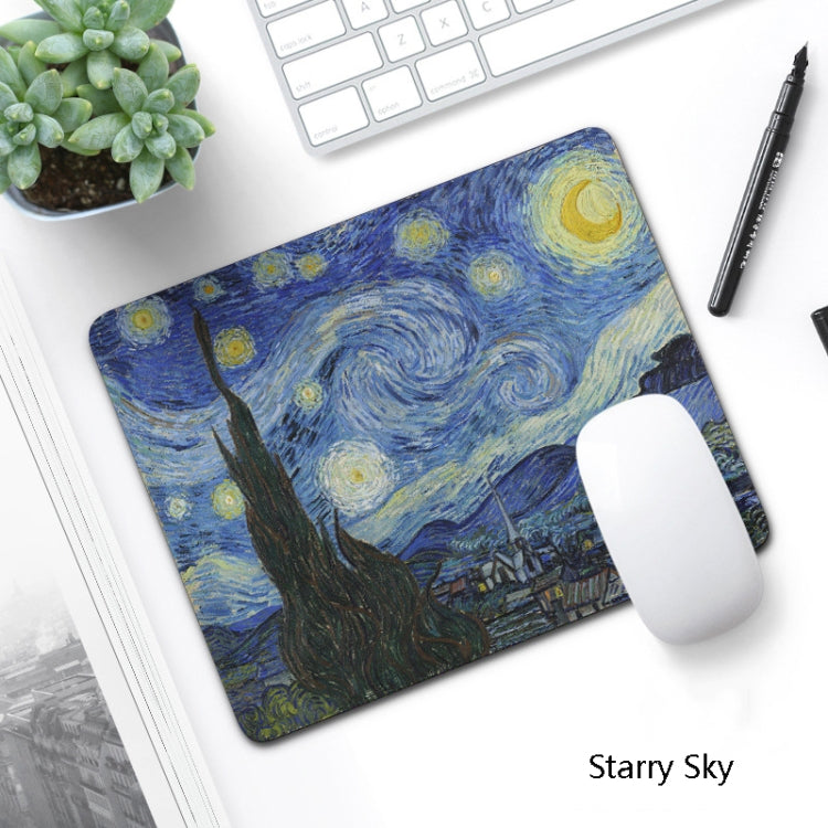 6 PCS Non-Slip Mouse Pad Thick Rubber Mouse Pad, Size: 21 X 26cm(Starry Sky) - Mouse Pads by buy2fix | Online Shopping UK | buy2fix