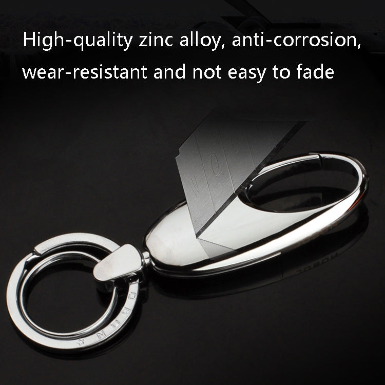 JOBON ZB-6618 Car Keychain Men Waist Holding Car Key Rings(Golden) - Key Rings by JOBON | Online Shopping UK | buy2fix