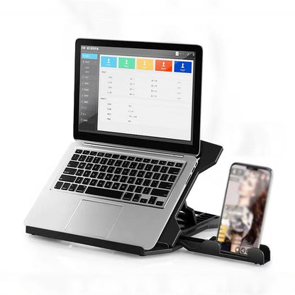 N31 Portable Laptop Bracket Liftable Computer Support Base, Colour: Black (Standard Version) - Computer & Networking by buy2fix | Online Shopping UK | buy2fix