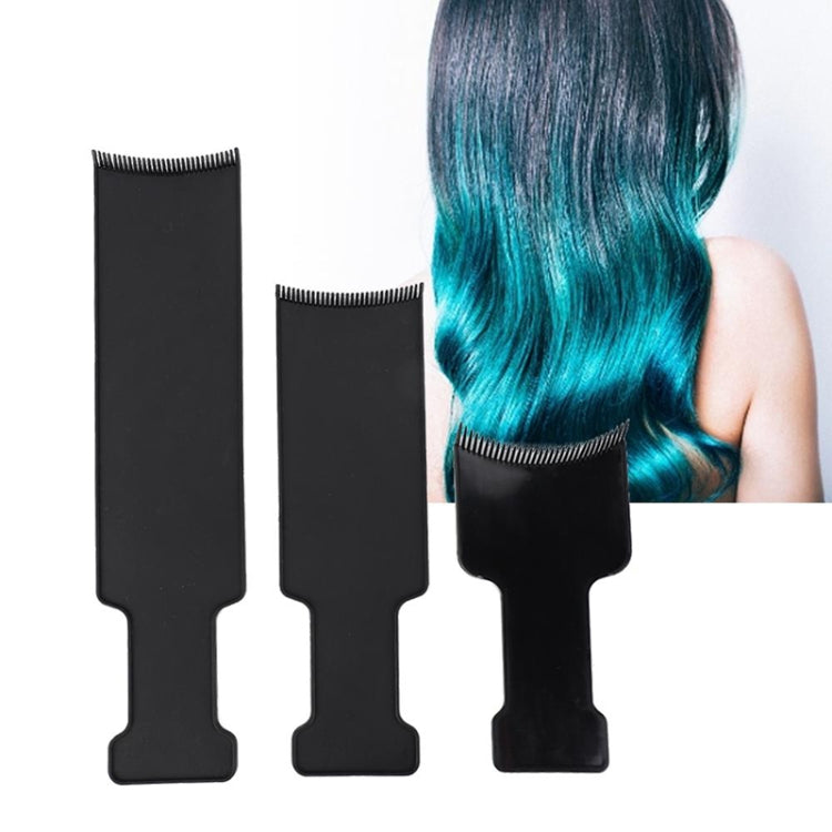 3 PCS S920 Highlighting and Coloring Brush Board Hair Care Insert Comb Hairdressing Tool(Small Black) - Hair Trimmer by buy2fix | Online Shopping UK | buy2fix