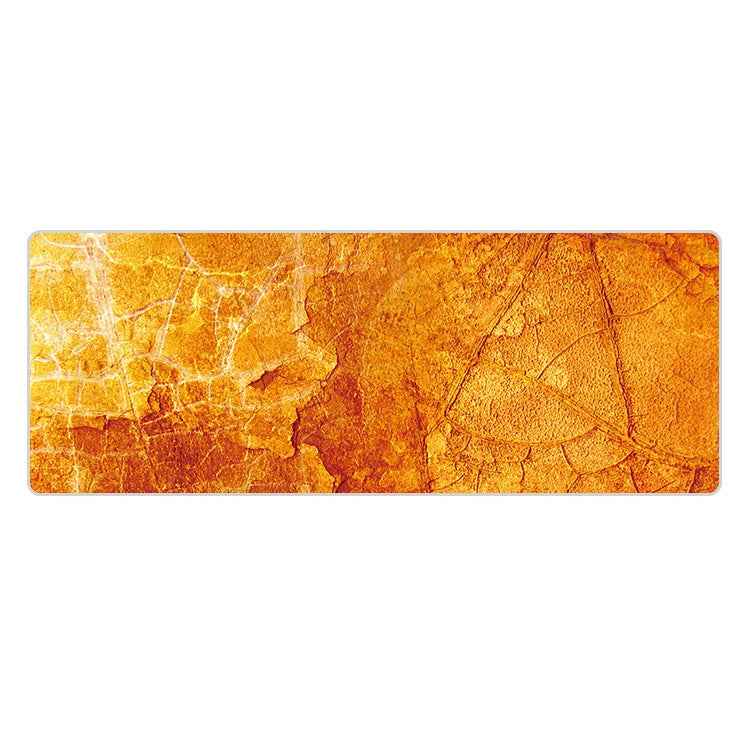 300x700x3mm Marbling Wear-Resistant Rubber Mouse Pad(Yellow Marble) - Mouse Pads by buy2fix | Online Shopping UK | buy2fix