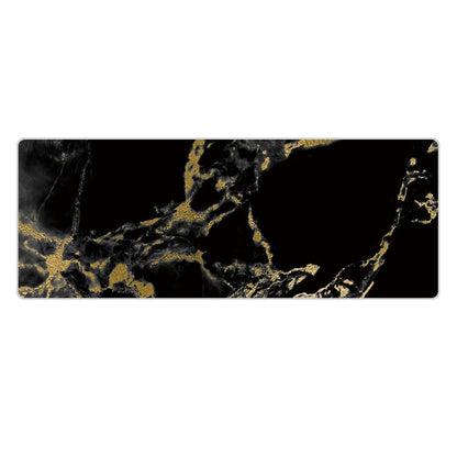 300x700x3mm Marbling Wear-Resistant Rubber Mouse Pad(Black Gold Marble) - Mouse Pads by buy2fix | Online Shopping UK | buy2fix