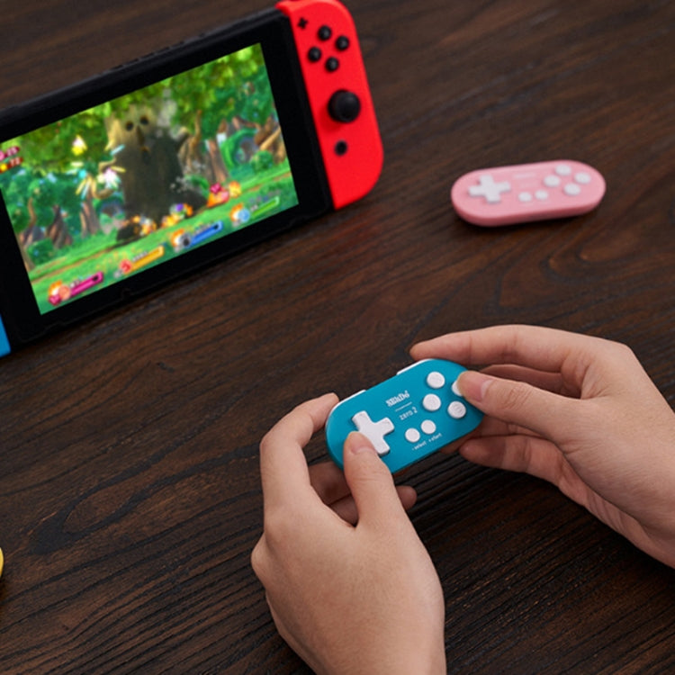 8Bitdo Zero2 Wireless Bluetooth Mini Handle For Switch / Windows / Android / MacOS / Steam / Respeberr(Yellow) - Gamepads by 8Bitdo | Online Shopping UK | buy2fix