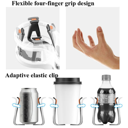 SHUNWEI SD-1038 Car Dual-Hole Water Cup Holder Cola Vacuum Flask Holder One For Two Beverage Holders - Car Drink Holders by SHUNWEI | Online Shopping UK | buy2fix