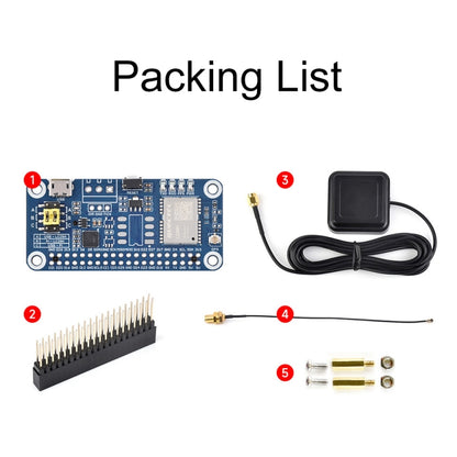 Waveshare For Raspberry Pi LC29H Series Dual-Band L1+L5 Positioning GPS Module, Spec: (DA) GPS/RTK HAT - Raspberry Pi Accessories by Waveshare | Online Shopping UK | buy2fix