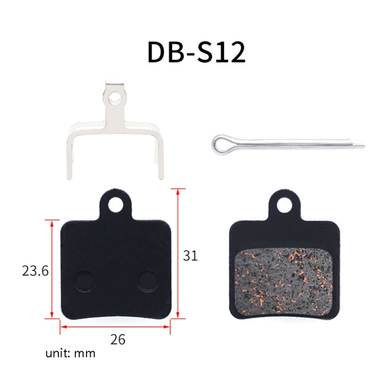 3 Pairs Mountain Bike Semi-Metallic Brake Pads M355 Oil Disc BB5 Resin Disc Brakes, Bagged(DB-S12) - Outdoor & Sports by buy2fix | Online Shopping UK | buy2fix