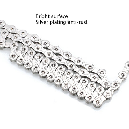 Mountain Road Bike Chain Electroplating Chain, Specification: 10 Speed - Outdoor & Sports by buy2fix | Online Shopping UK | buy2fix