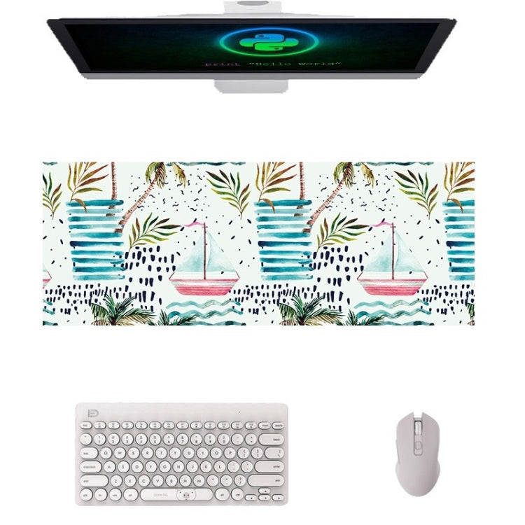 800x300x3mm Office Learning Rubber Mouse Pad Table Mat(8 Tropical Rainforest) - Mouse Pads by buy2fix | Online Shopping UK | buy2fix