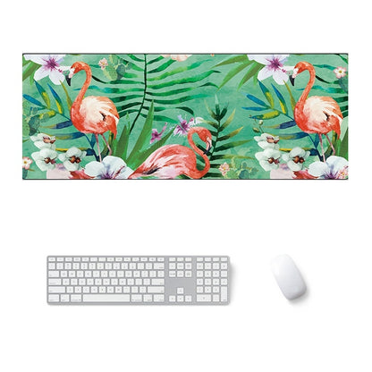 800x300x4mm Office Learning Rubber Mouse Pad Table Mat(6 Flamingo) - Mouse Pads by buy2fix | Online Shopping UK | buy2fix