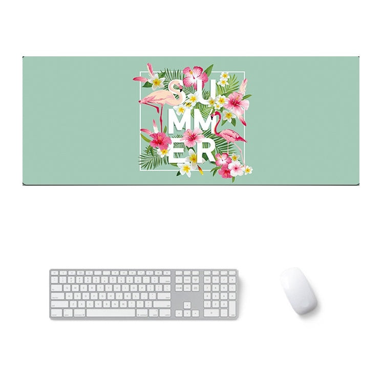 900x400x5mm Office Learning Rubber Mouse Pad Table Mat(2 Flamingo) - Mouse Pads by buy2fix | Online Shopping UK | buy2fix