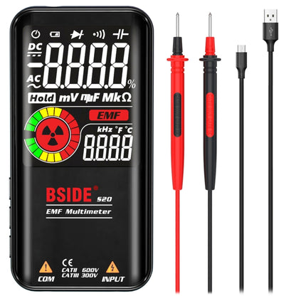 BSIDE S20 Intelligent Large Screen Electromagnetic Radiation Multimeter Tester - Consumer Electronics by BSIDE | Online Shopping UK | buy2fix