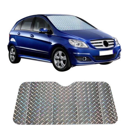 SHUNWEI 2 PCS Car Front Windshield Sunshade Summer Sun Protection And Heat Insulation Shading Board, Size: R-3920 130x60cm (Hatchback) - In Car by SHUNWEI | Online Shopping UK | buy2fix