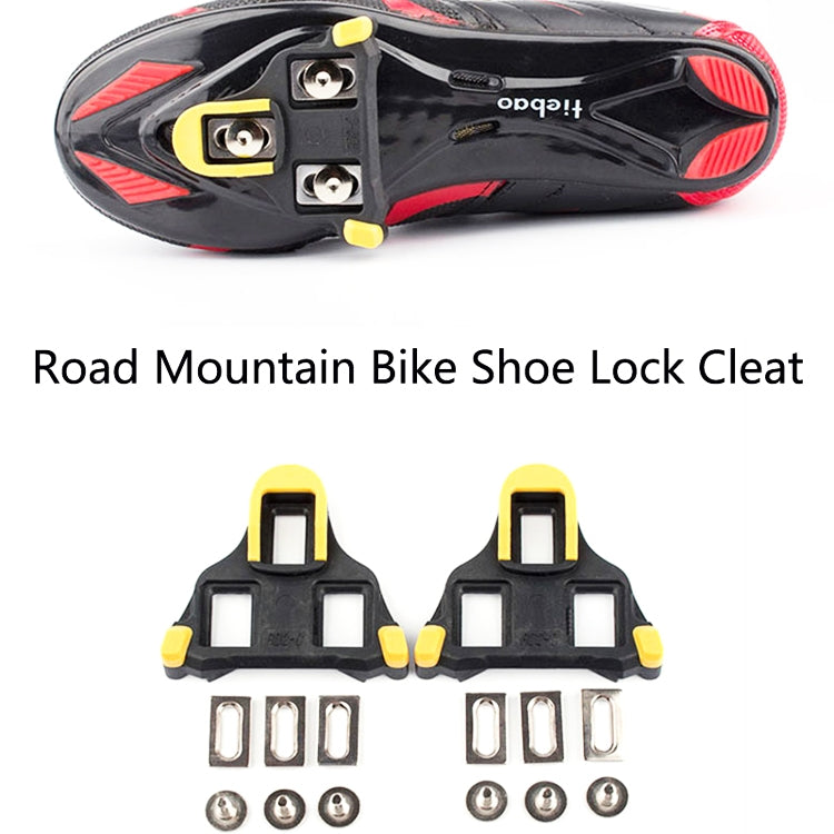 PROMEND Road Mountain Bike Shoe Lock Cleat Self-Locking Pedal Cleat(Highway Car Lock Black) - Outdoor & Sports by PROMEND | Online Shopping UK | buy2fix