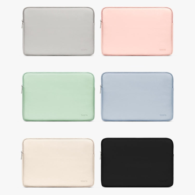 Baona BN-Q001 PU Leather Laptop Bag, Colour: Midnight Black + Power Bag, Size: 13/13.3/14 inch - 14.1 inch by Baona | Online Shopping UK | buy2fix