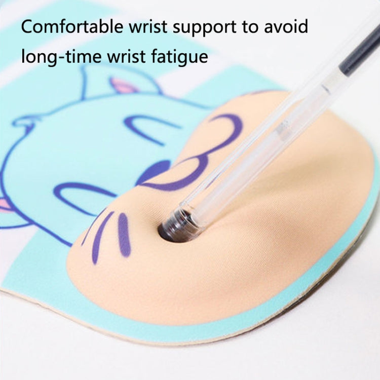 2 PCS Silicone Comfortable Padded Non-Slip Hand Rest Wristband Mouse Pad, Colour: Couple Monkey - Mouse Pads by buy2fix | Online Shopping UK | buy2fix