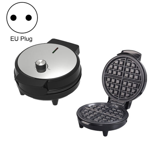 1000W Waffle Maker Breakfast Bread Maker Sandwich Maker Temperature Adjustable Electric Baking Pan(EU Plug) - Home & Garden by buy2fix | Online Shopping UK | buy2fix