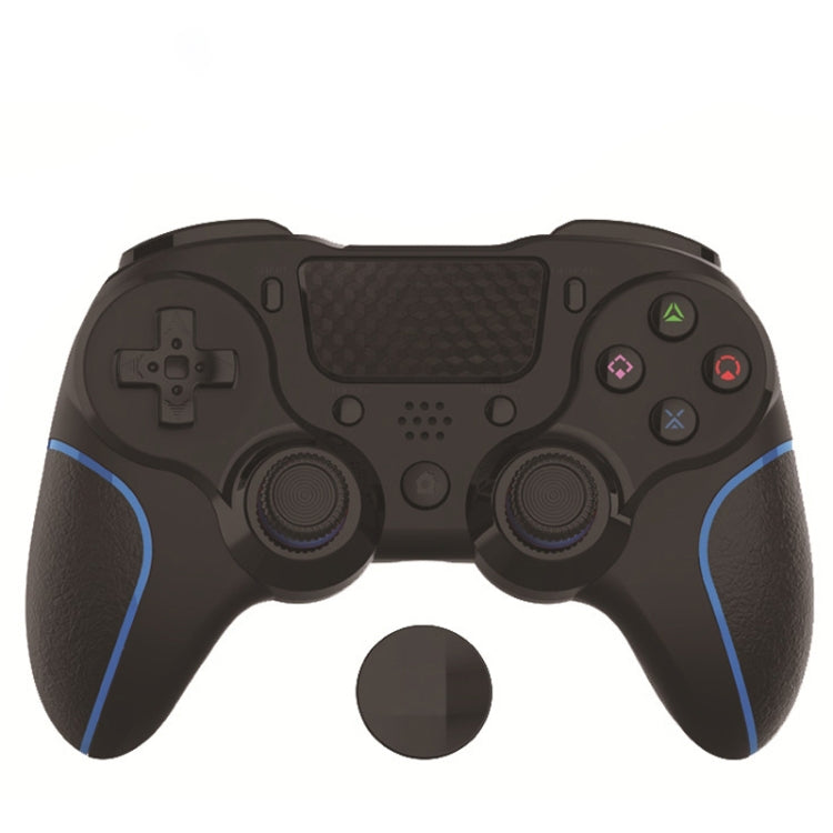 MB-P913 PC Six-Axis Somatosensory Back Key Programming Dual Vibration Bluetooth Gamepad For PS4 Pro(Blue Black) - Gamepads by buy2fix | Online Shopping UK | buy2fix