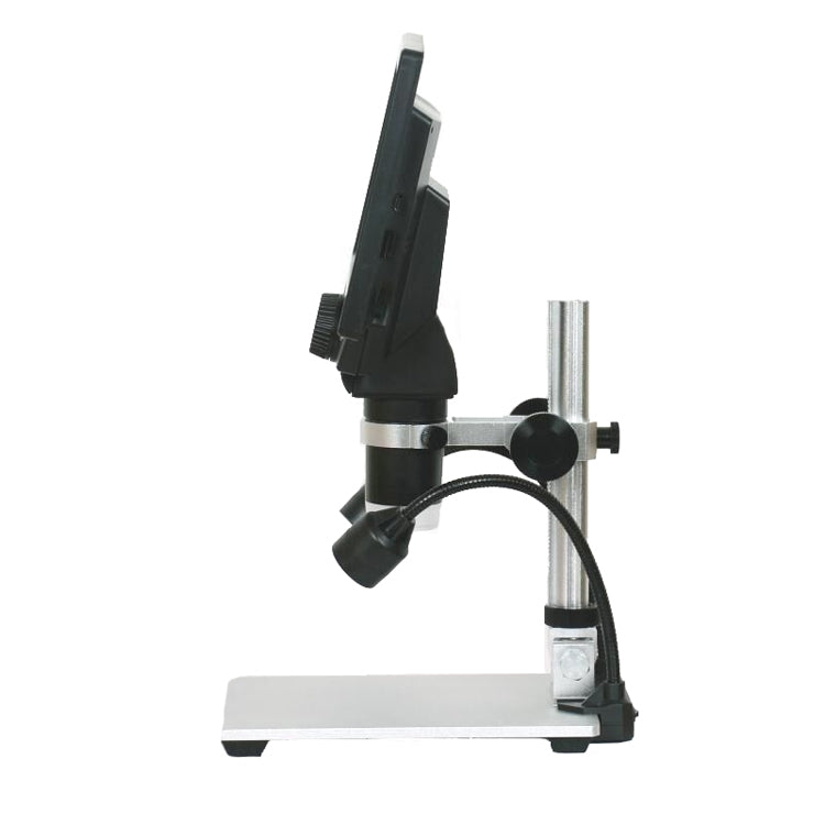 G1200D 7 Inch LCD Screen 1200X Portable Electronic Digital Desktop Stand Microscope(EU Plug With Battery) - Consumer Electronics by buy2fix | Online Shopping UK | buy2fix