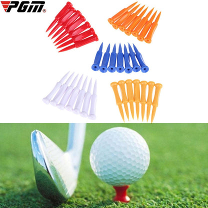 60 PCS PGM QT012 Golf Ribbon Needle Golf Plastic Ball TEE, Random Color Delivery, Specification: 31mm - Golf Accessories by PGM | Online Shopping UK | buy2fix