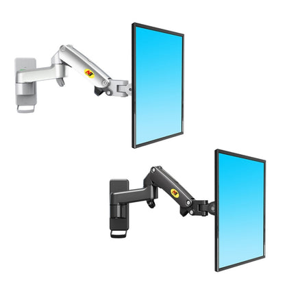 NORTH BAYOU Universal Telescopic Rotating Lifting Monitor Bracket, Model: F150 (Silver) - Computer & Networking by NORTH BAYOU | Online Shopping UK | buy2fix