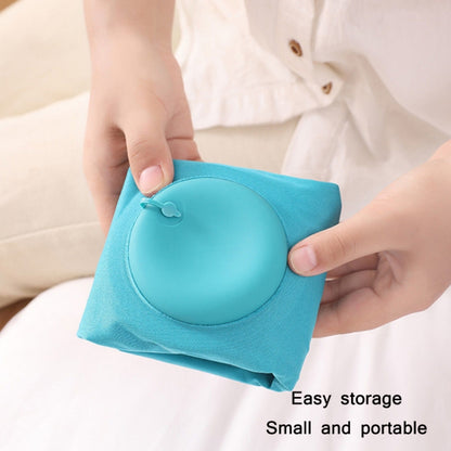Travel Inflatable Press U-Shaped Neck Guard Pillow, Colour: Milk Silk U018-04（Blue） - Home & Garden by buy2fix | Online Shopping UK | buy2fix