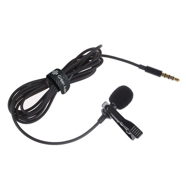 GAM-140 Mobile Phone Recording Collar Microphone(Black) - Consumer Electronics by buy2fix | Online Shopping UK | buy2fix