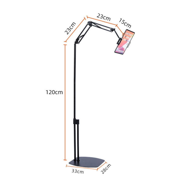 Mobile Phone Tablet Floor Cantilever Stand - Lazy Bracket by buy2fix | Online Shopping UK | buy2fix