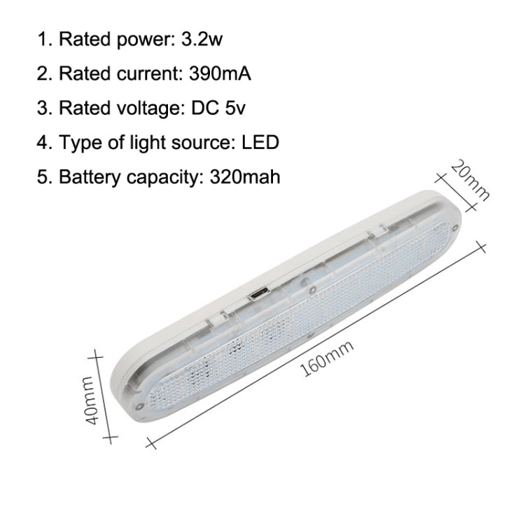 Y-977 Car Reading LED Trunk Light(Blue White) - In Car by buy2fix | Online Shopping UK | buy2fix