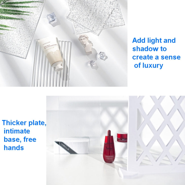 41 x 29cm Background Board Window Pane Light Shadow Plate(Waffle Lattice) - Camera Accessories by buy2fix | Online Shopping UK | buy2fix