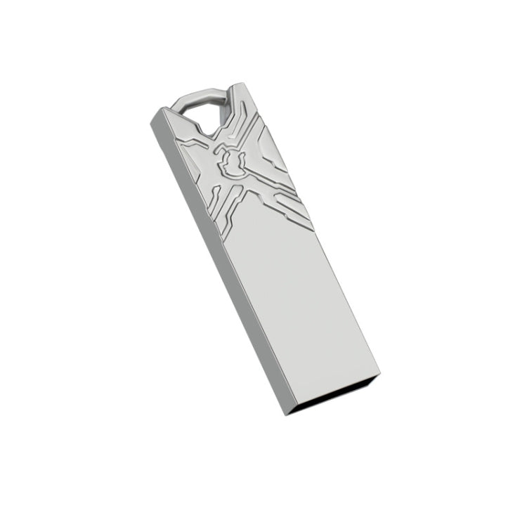 Jg1 USB 2.0 High-Speed Metal Engraving Car USB Flash Drives, Capacity: 64GB(White) - USB Flash Drives by buy2fix | Online Shopping UK | buy2fix