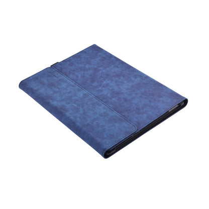 13 inch Leather Tablet Protective Case For Microsoft Surface Pro X, Color: Dark Blue - 13.3 inch by buy2fix | Online Shopping UK | buy2fix