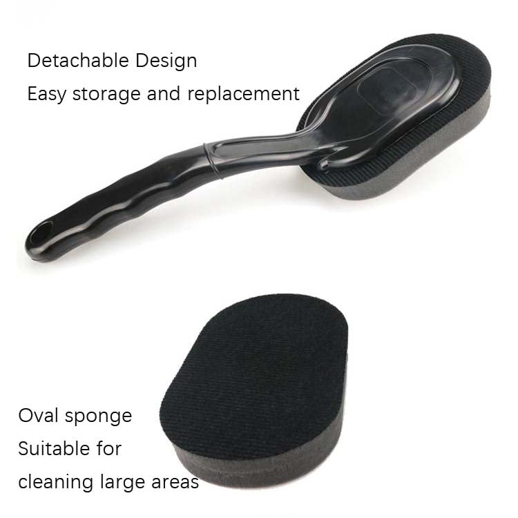 3 Sets LT001 Long Shank Sponge Brush(Handle+Sponge) - In Car by buy2fix | Online Shopping UK | buy2fix