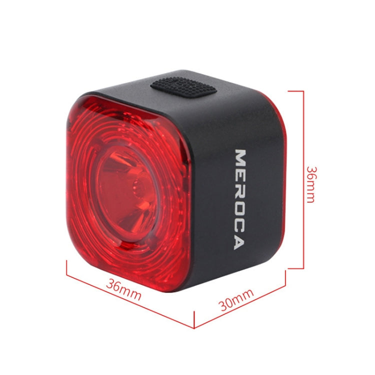 MEROCA XC02 Smart Light-Sensitive Brake Induction Taillight(Cushion Mounting) - Taillights by MEROCA | Online Shopping UK | buy2fix